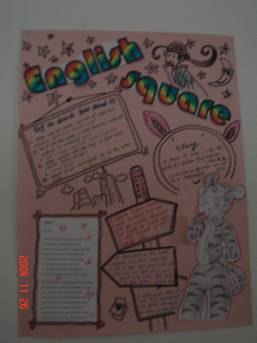 英语节宣传海报得奖名单